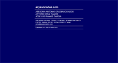 Desktop Screenshot of acyasociados.com